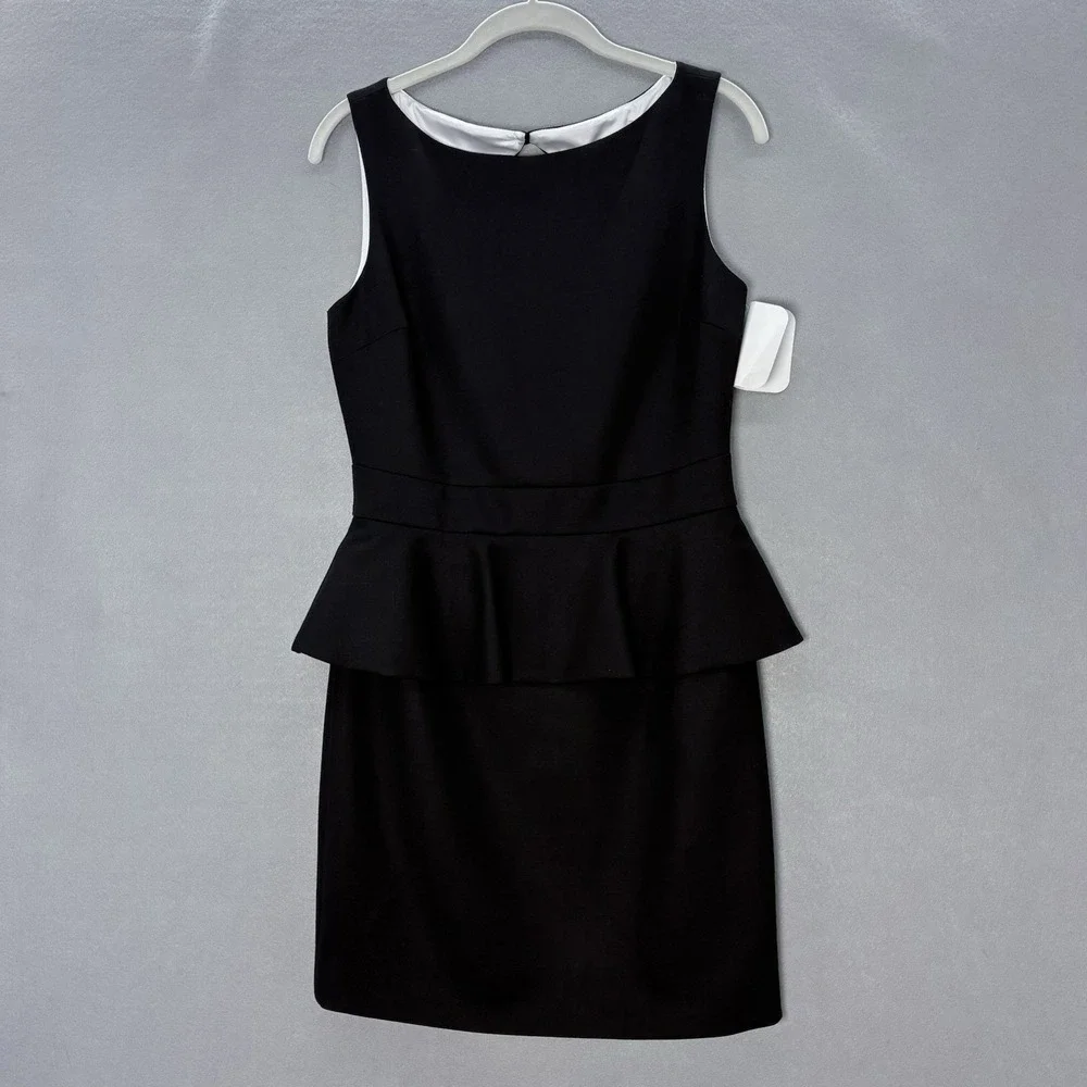 alice and olivia black peplum dress + Sleeveless Small Wool Lined Wedding Party NWT Beaded-Bodice Long Tulle A-Line style:Modern Size:24 mos Bodysuit/Dress